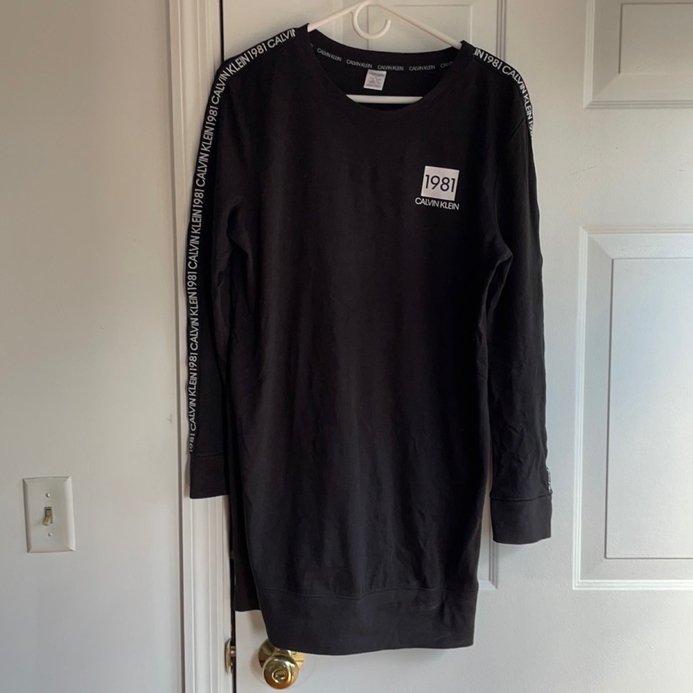 CK sleep shirt dress